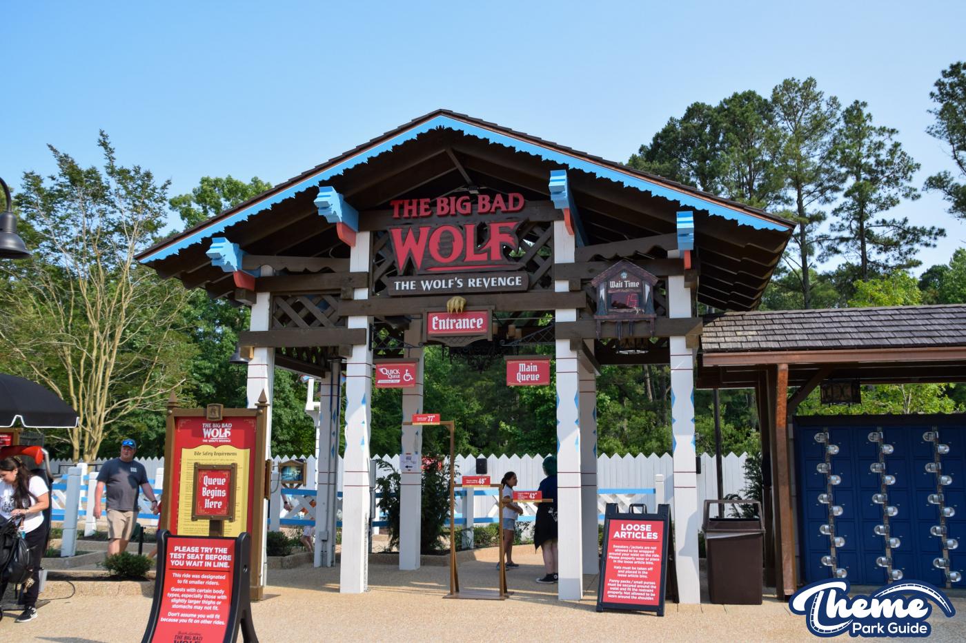Big Bad Wolf: The Wolf’s Revenge -  Busch Gardens Williamsburg