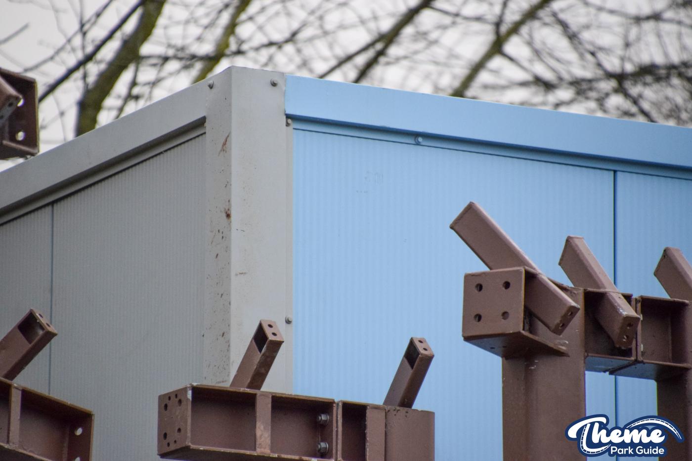 Track Complete for the Brand New Bluey Rollercoaster at Alton Towers