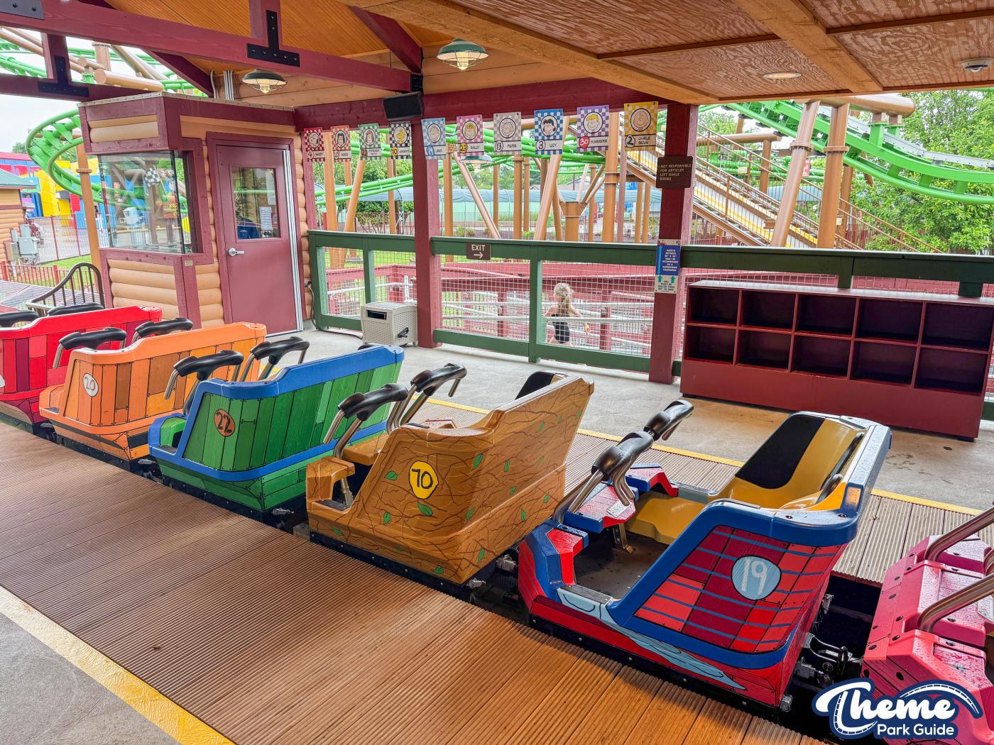 Snoopy's Soap Box Racers -  Kings Island