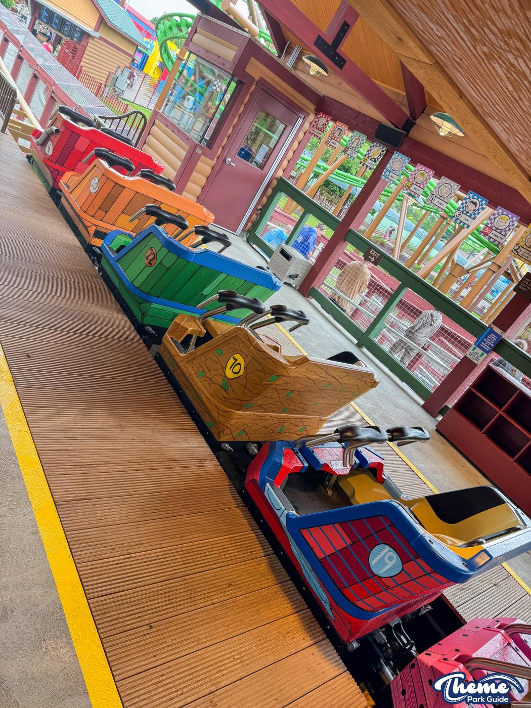 Snoopy's Soap Box Racers -  Kings Island