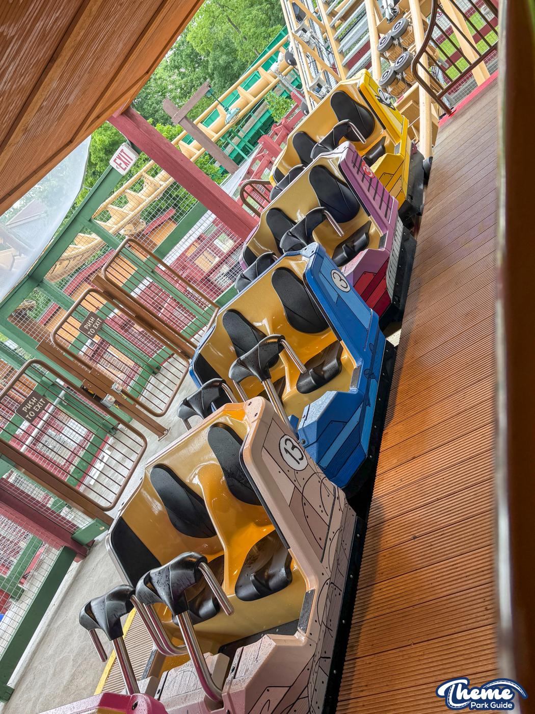 Snoopy's Soap Box Racers -  Kings Island