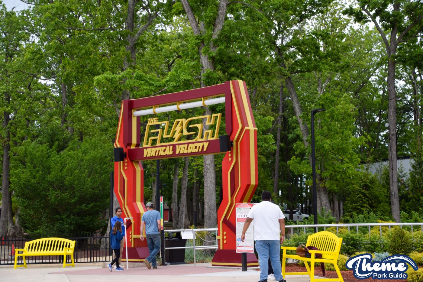 Flash: Vertical Velocity -  Six Flags Great Adventure