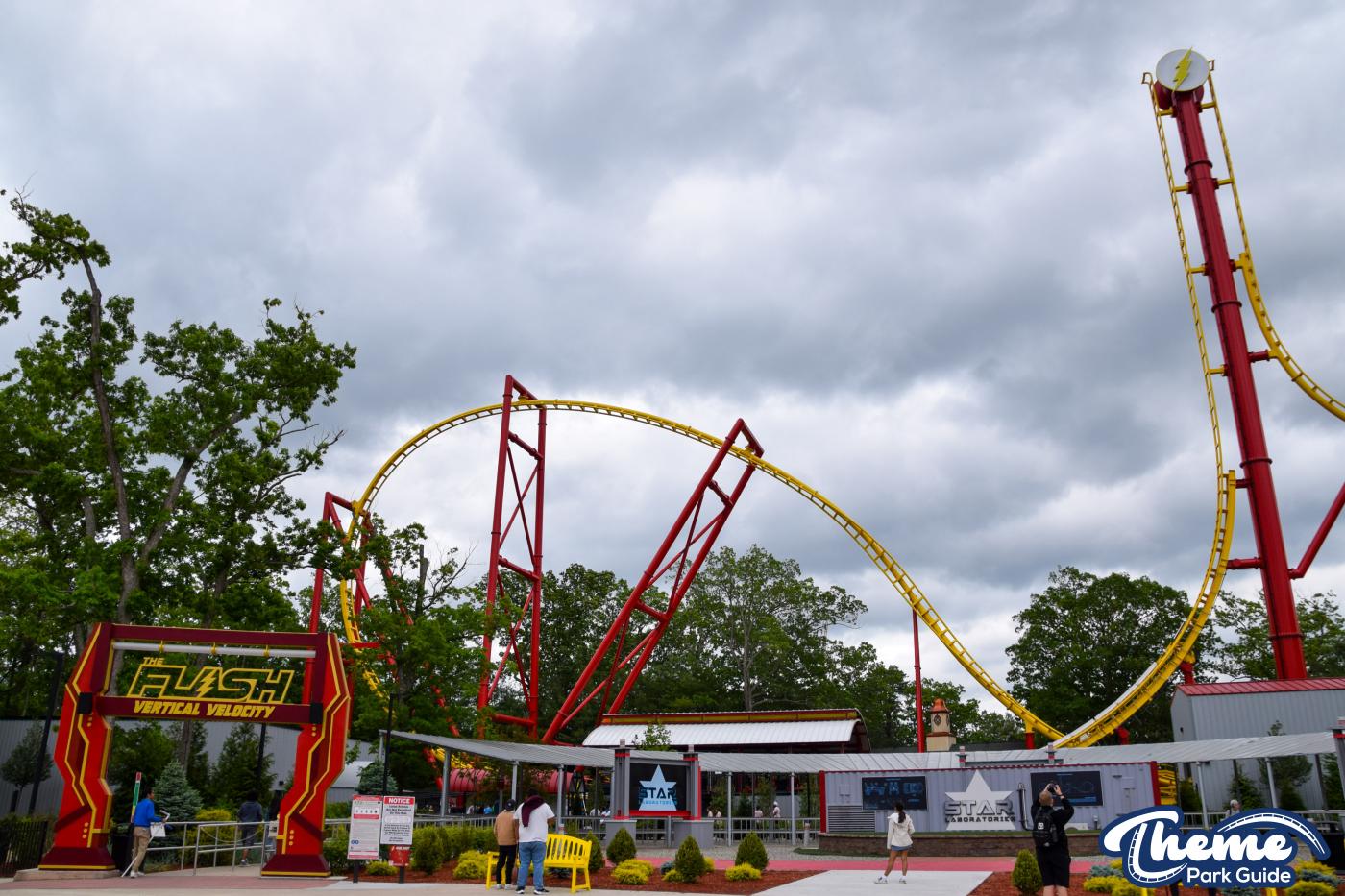 Flash: Vertical Velocity -  Six Flags Great Adventure