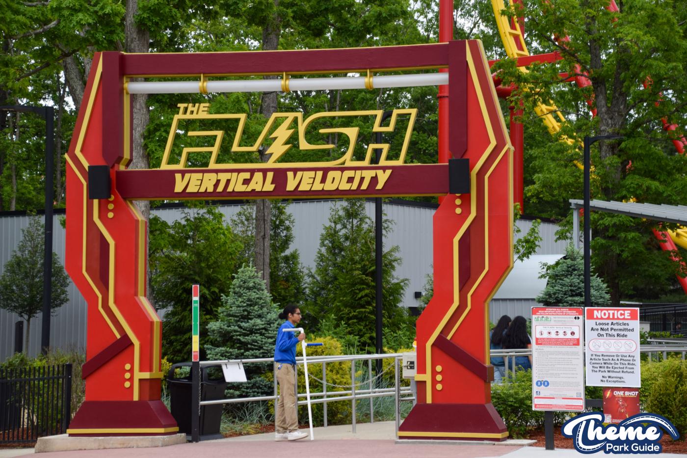 Flash: Vertical Velocity -  Six Flags Great Adventure