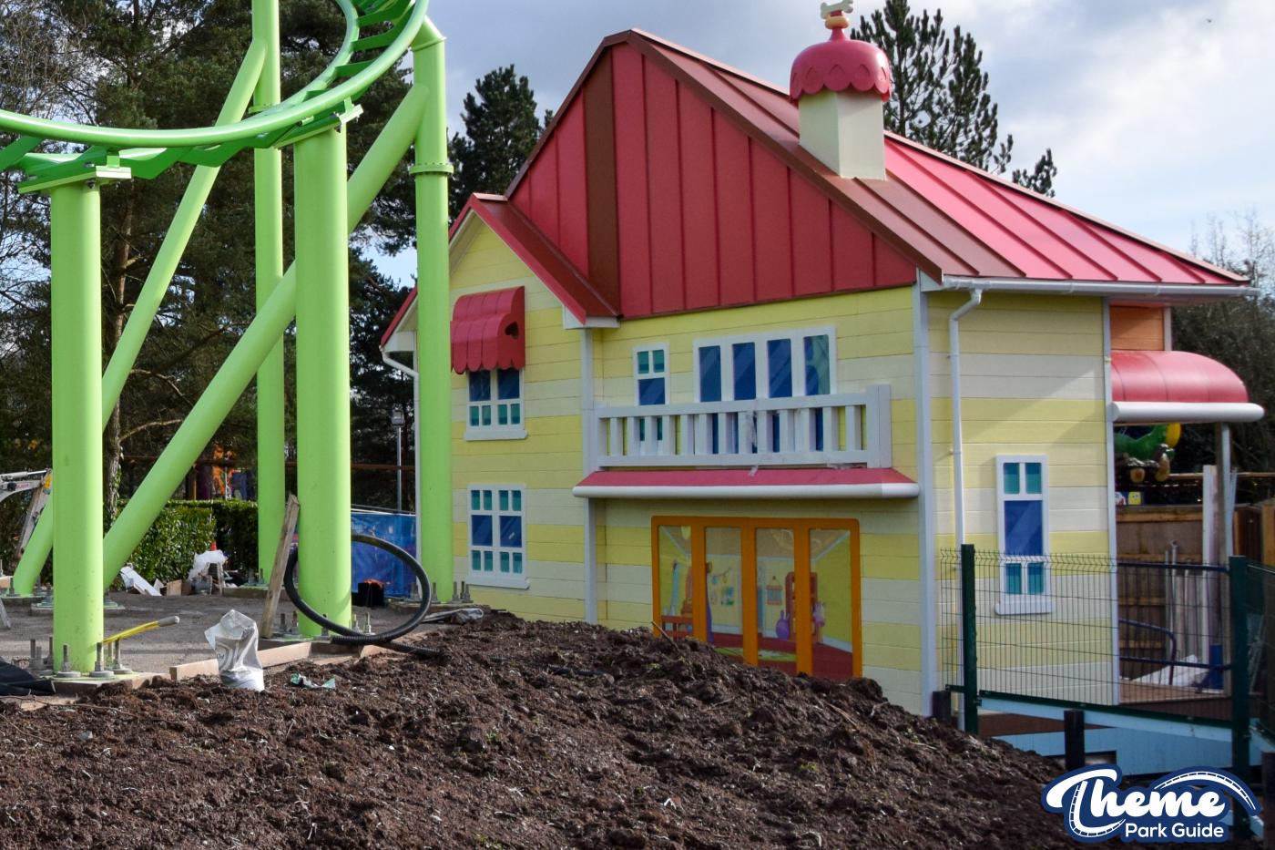 Bluey Coaster Reaches Major Milestone as Train Is Installed