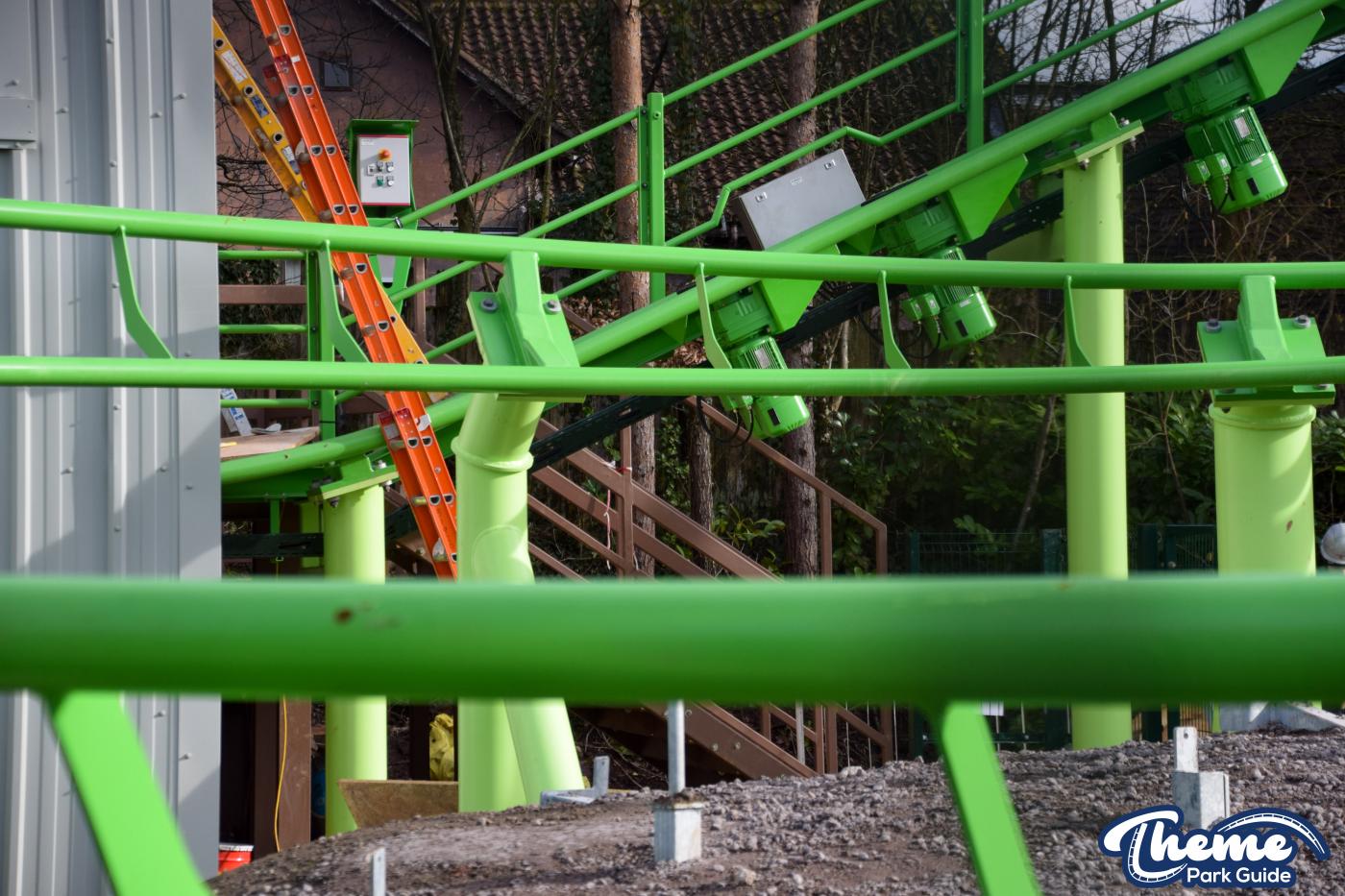 Bluey Coaster Reaches Major Milestone as Train Is Installed