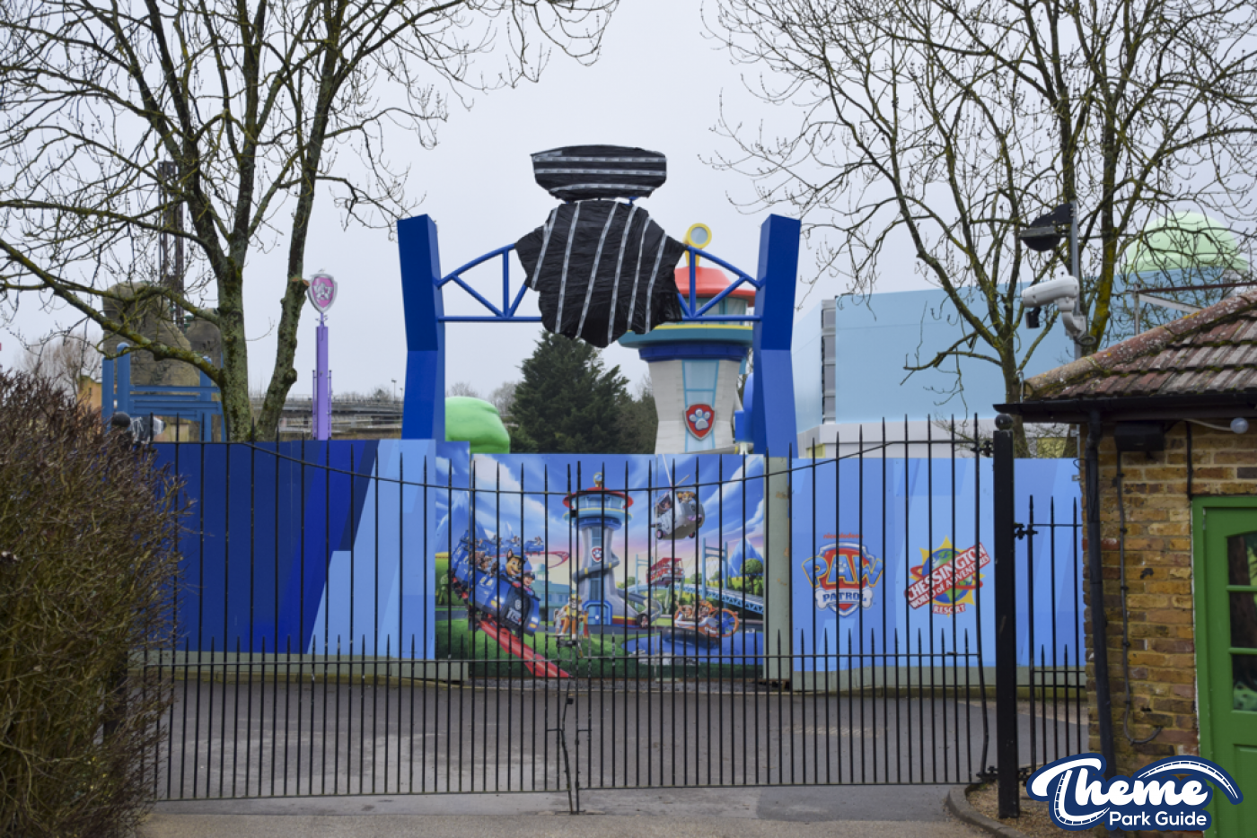 Entrance Signage Installed at Paw Patrol World at Chessington