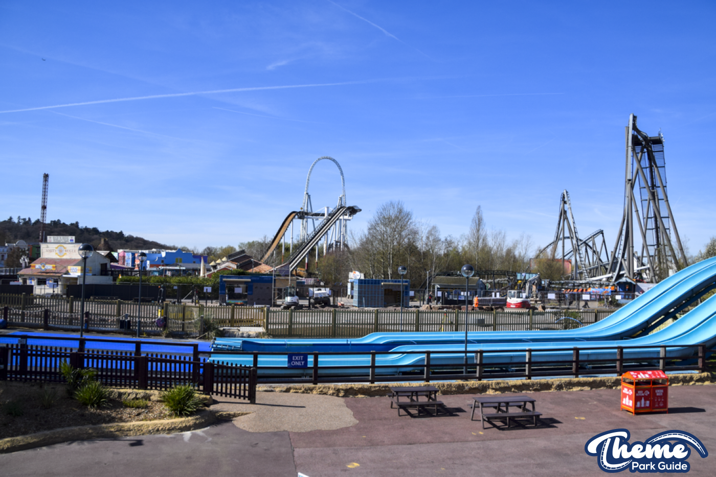 Rapid Progress on Thorpe Park’s New Launch Pad Relaxation Area