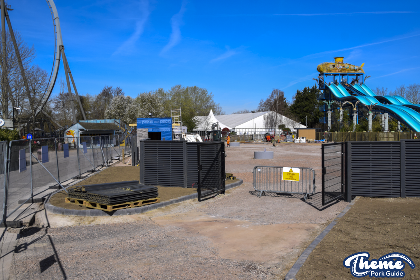 Rapid Progress on Thorpe Park’s New Launch Pad Relaxation Area