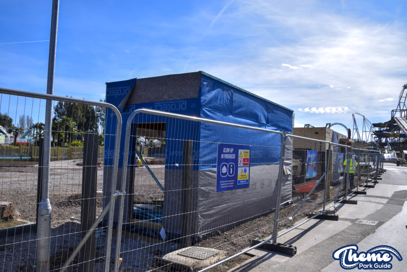Rapid Progress on Thorpe Park’s New Launch Pad Relaxation Area