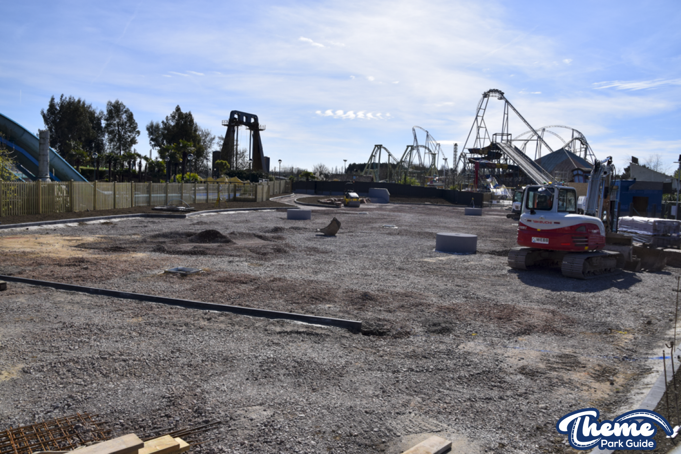 Rapid Progress on Thorpe Park’s New Launch Pad Relaxation Area