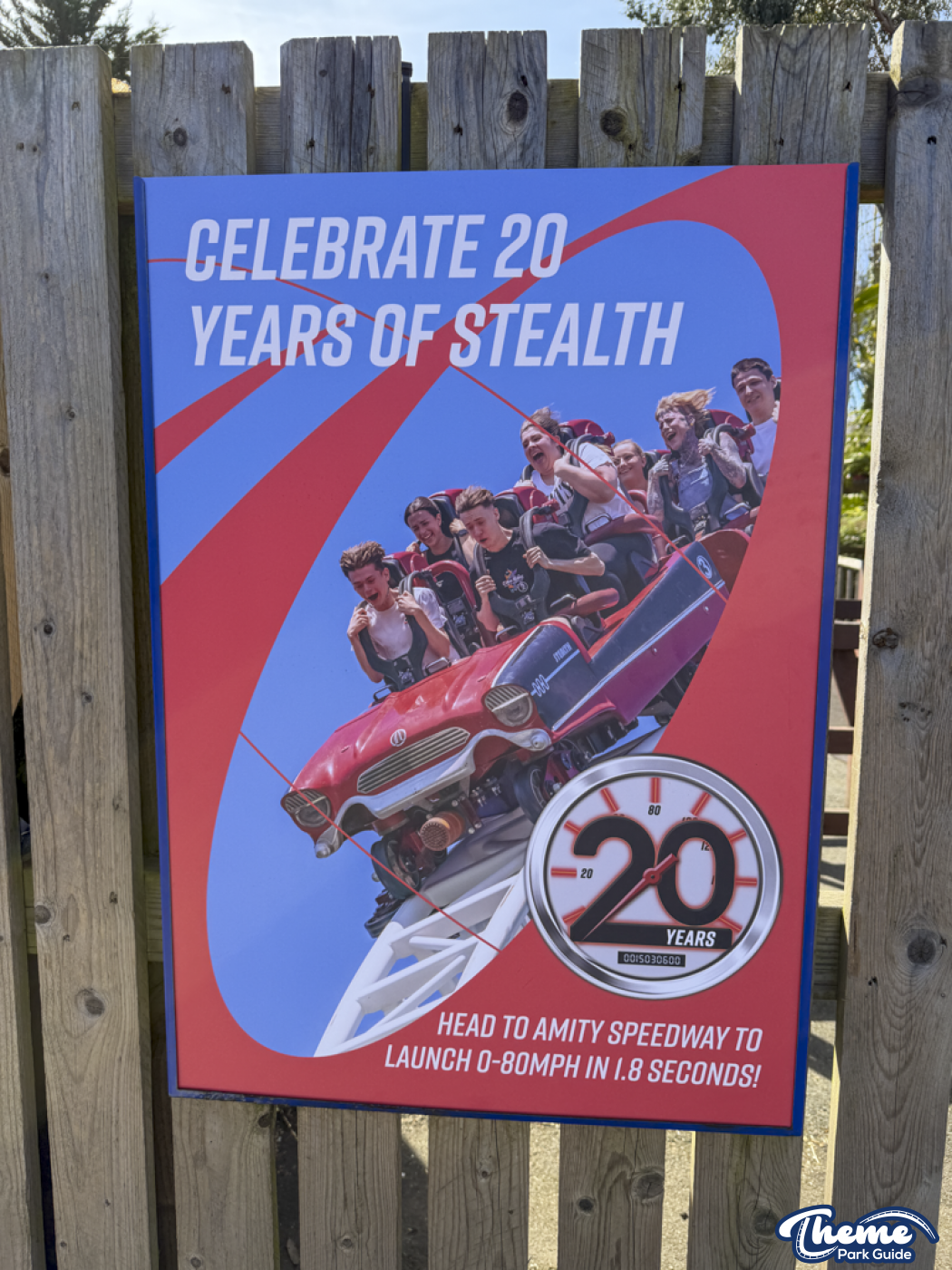 Thorpe Park Stealth Celebrates 20 Years of Thrills