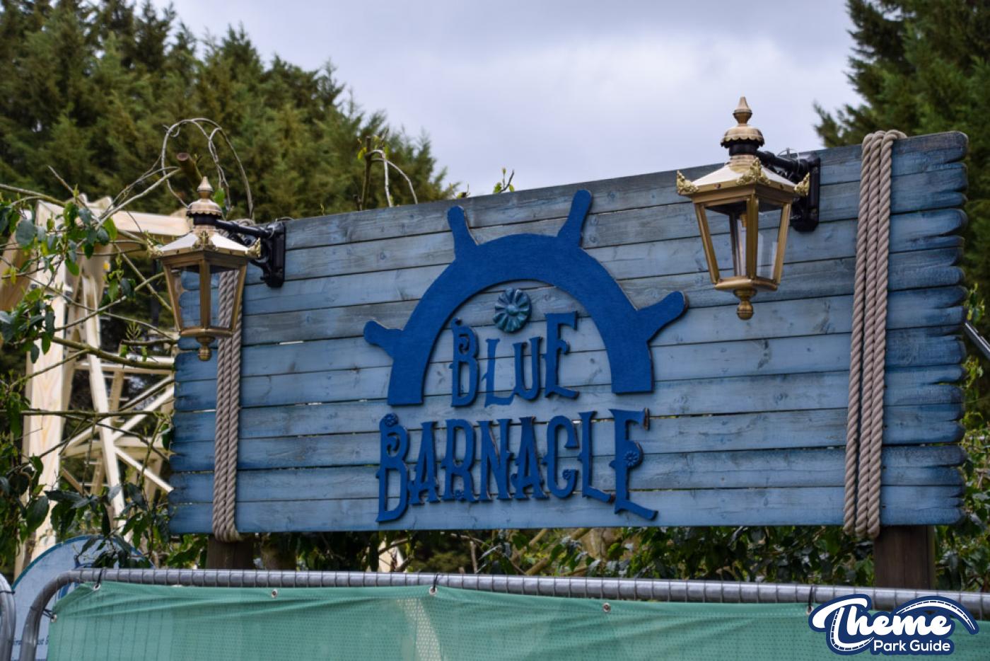 Blue Barnacle Queue Relocated at Chessington