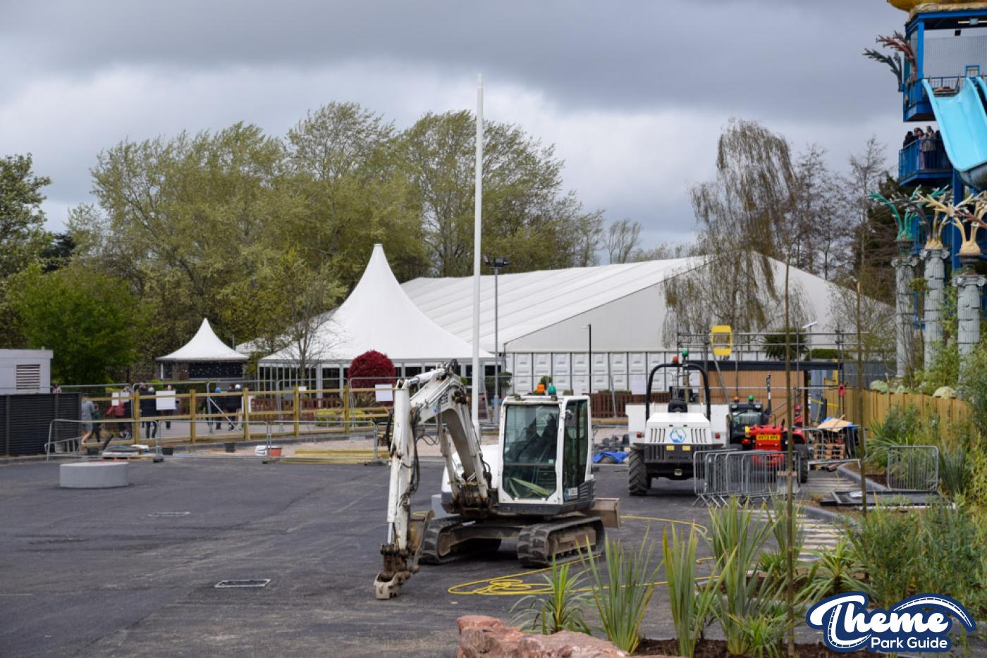 Launch Pad Update: Tarmac, Lighting and Planting Installed