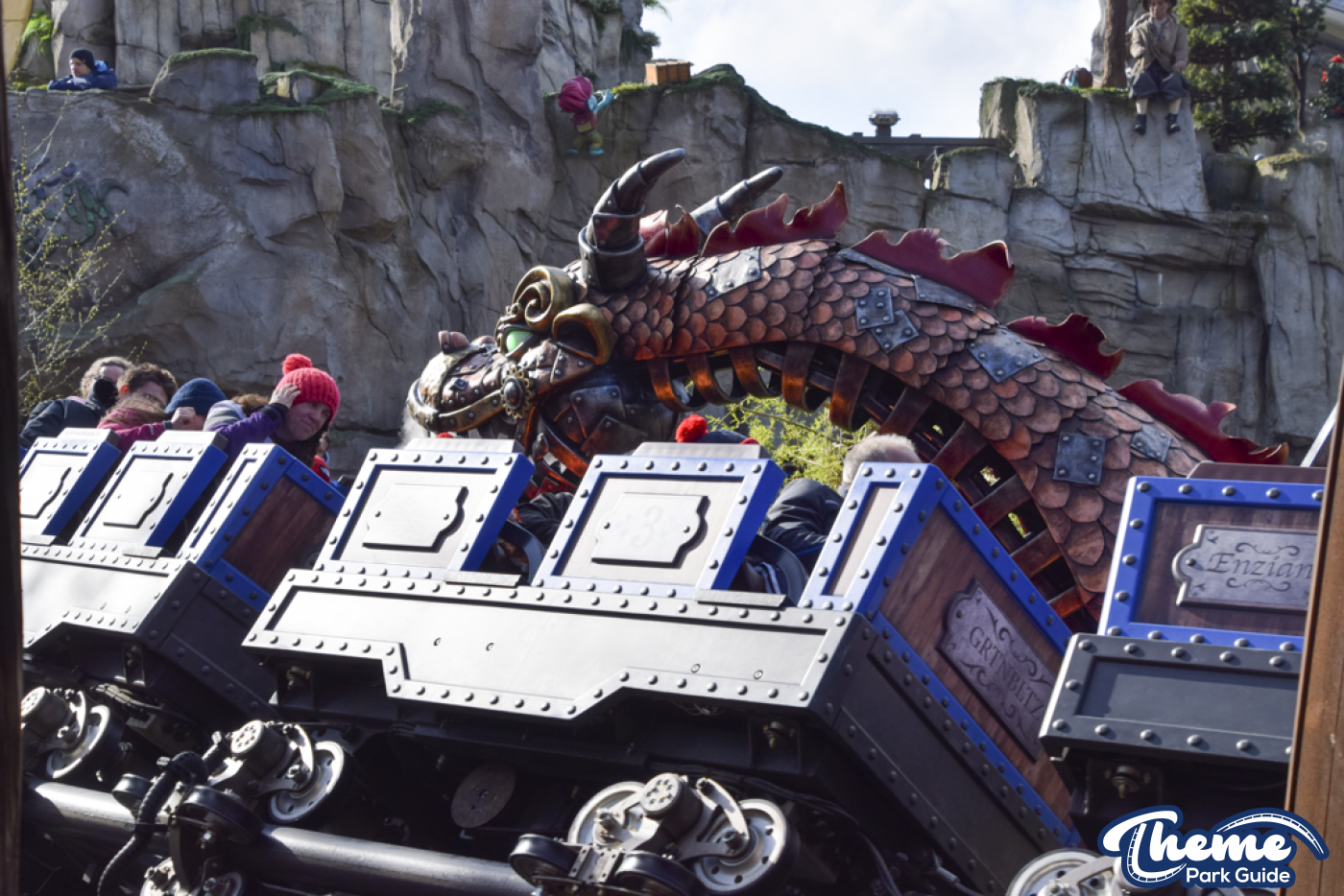 Europa Park Magical World of Diamonds Dragon Recreated at Alpine Express