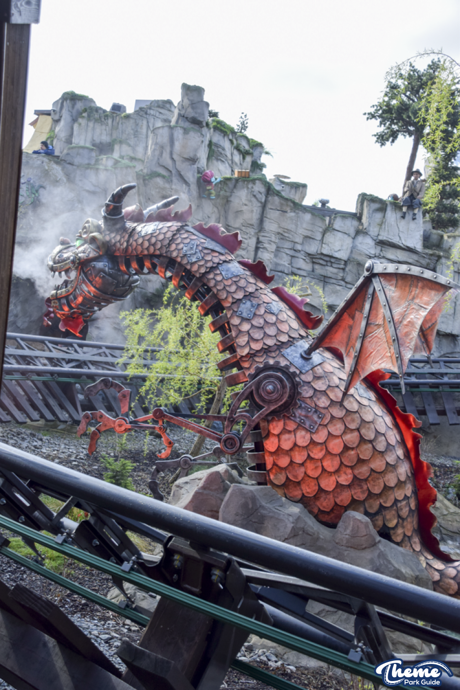 Europa Park Magical World of Diamonds Dragon Recreated at Alpine Express