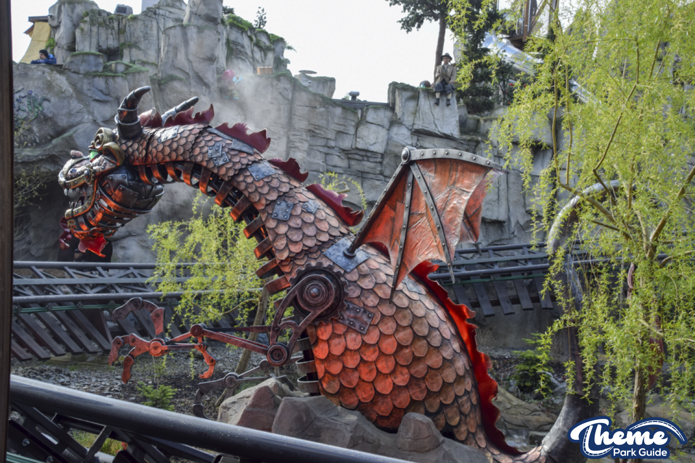 Europa Park Magical World of Diamonds Dragon Recreated at Alpine Express
