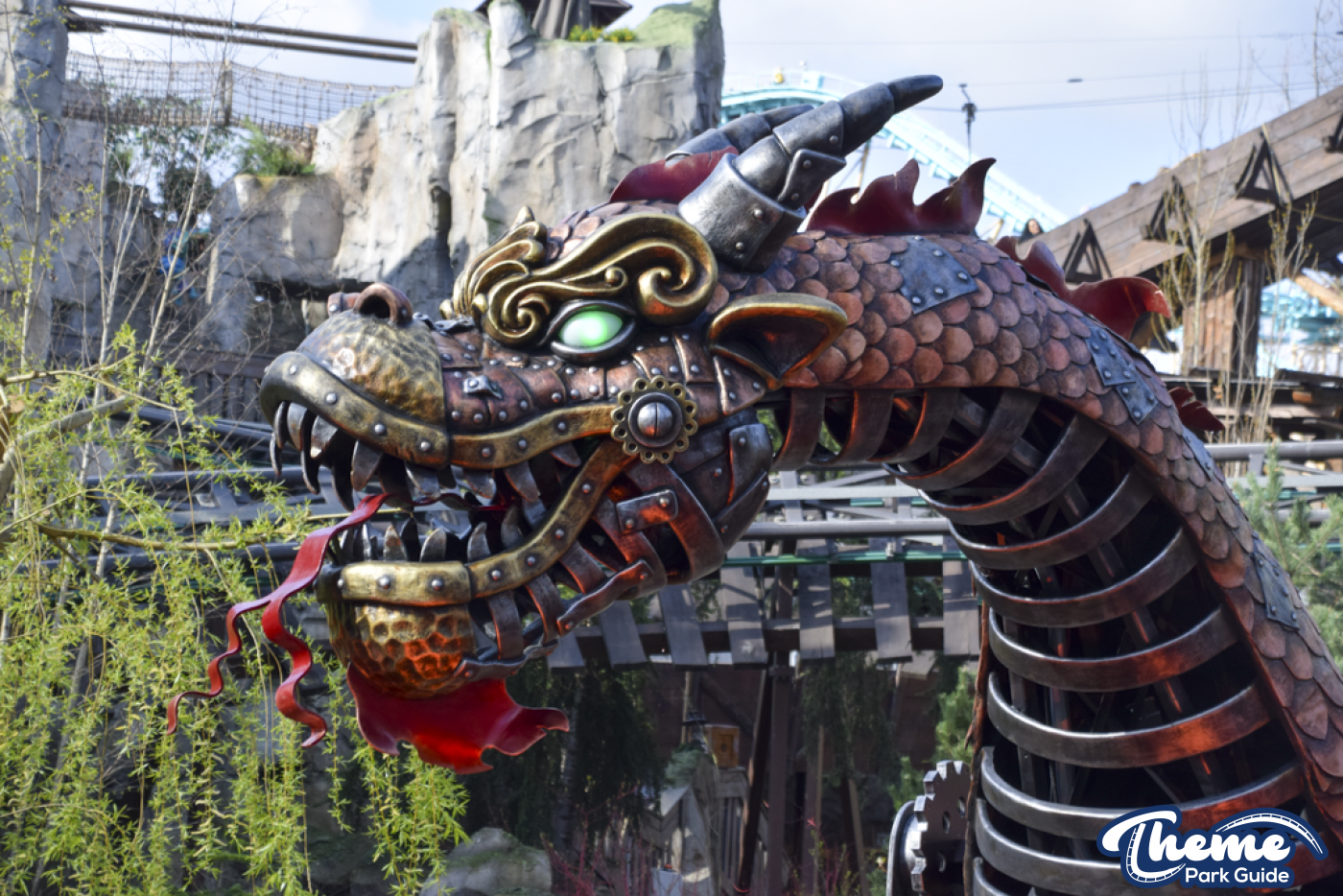 Europa Park Magical World of Diamonds Dragon Recreated at Alpine Express