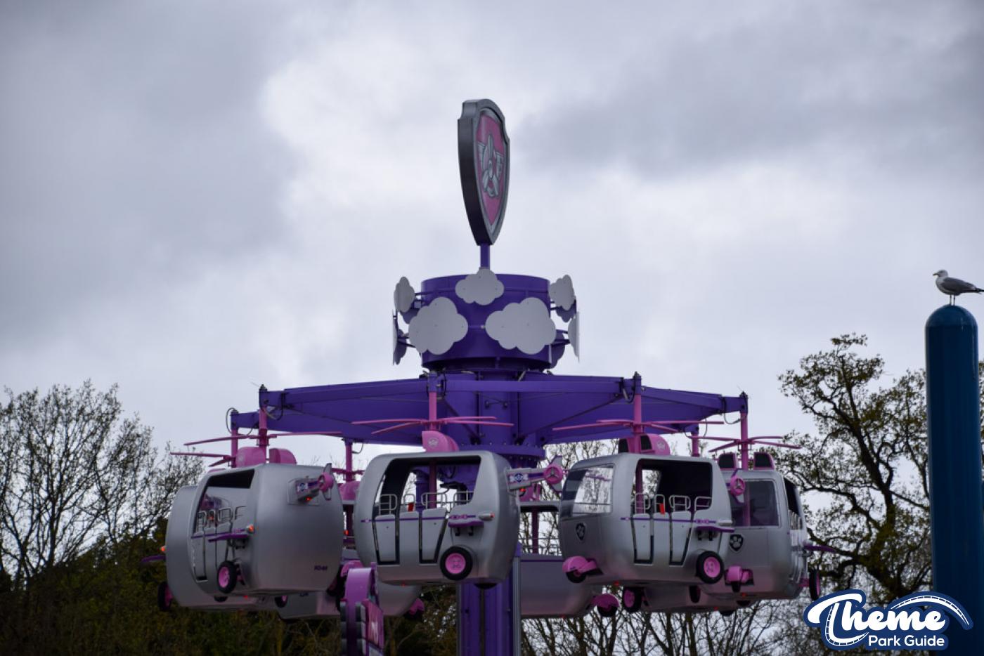 PAW Patrol World Rollercoaster and Rides Testing at Chessington