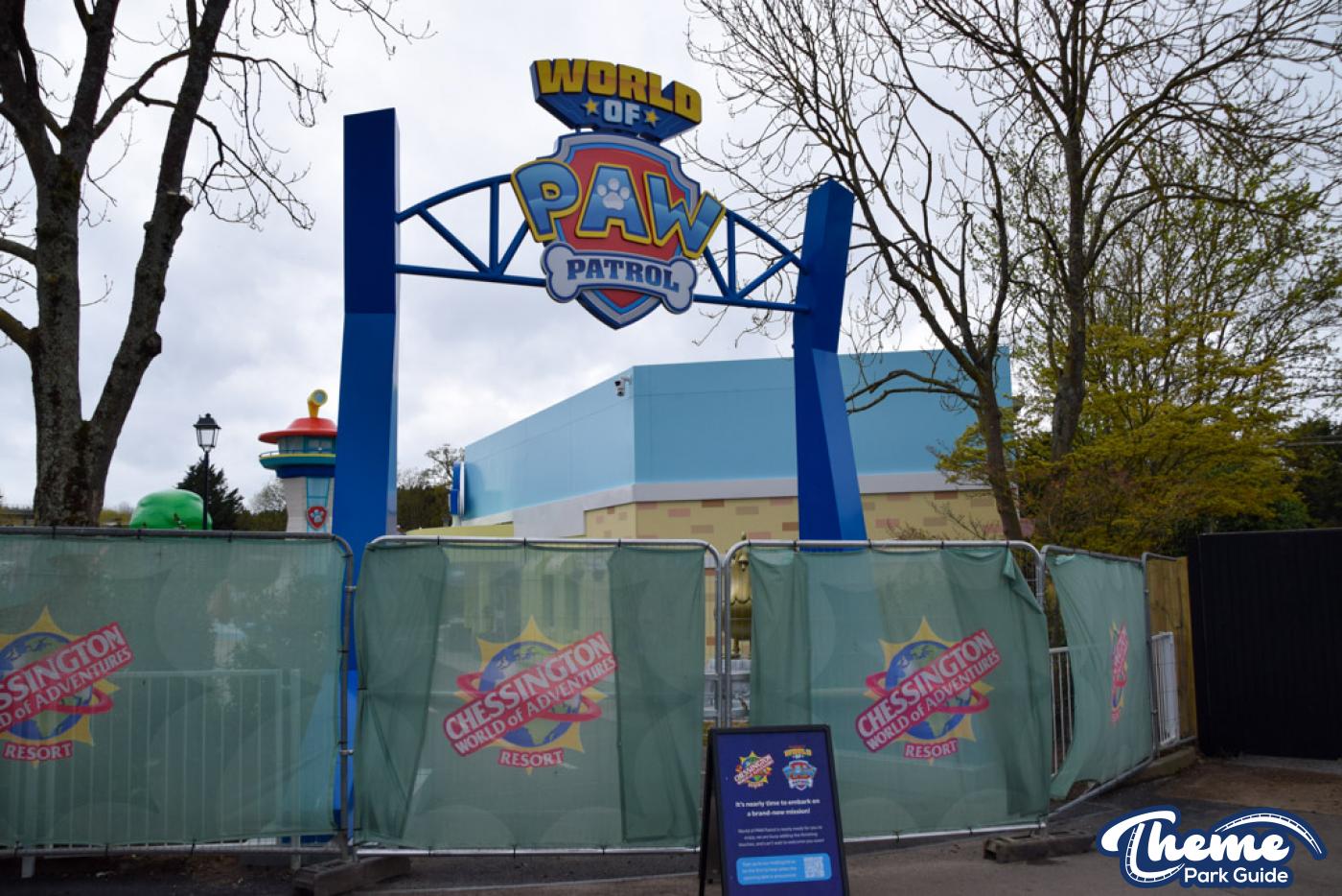 PAW Patrol World Rollercoaster and Rides Testing at Chessington