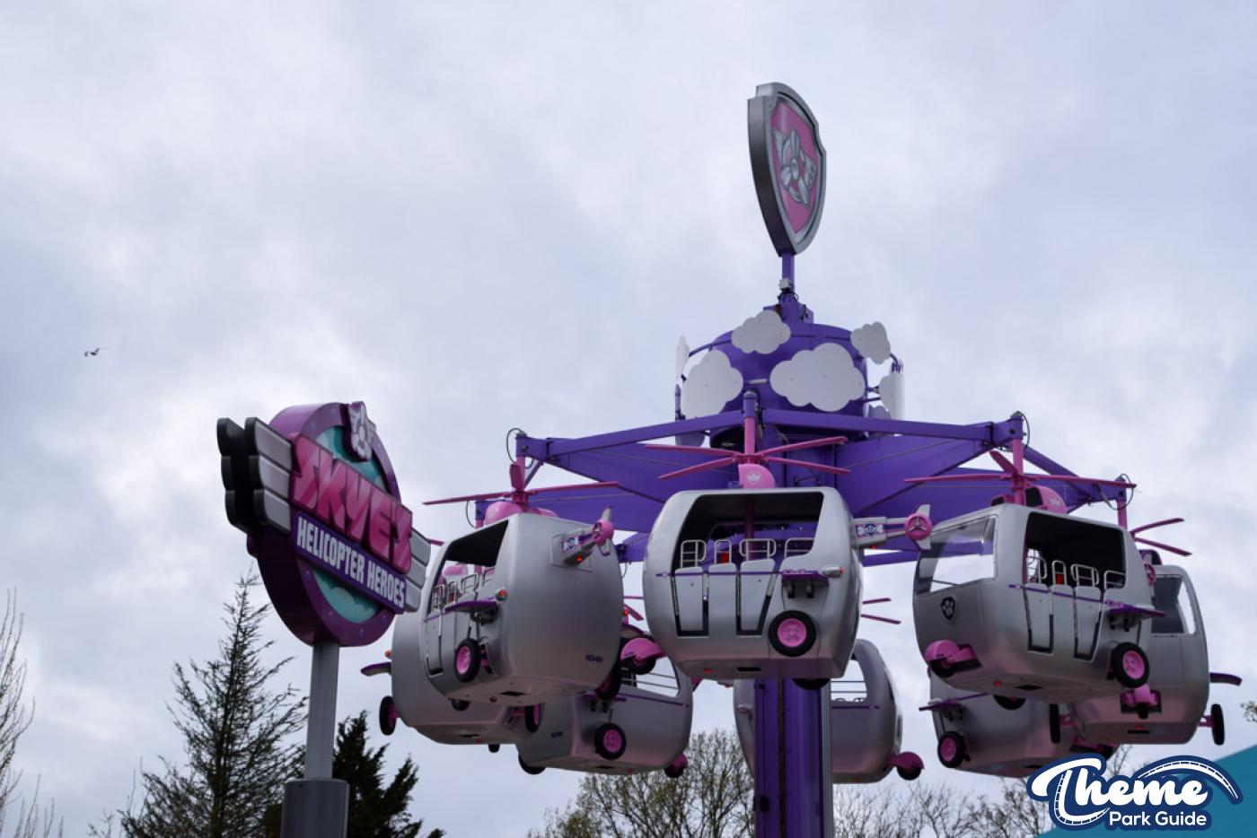 PAW Patrol World Rollercoaster and Rides Testing at Chessington