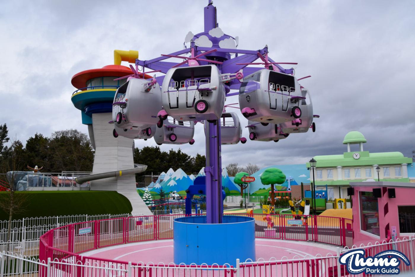 PAW Patrol World Rollercoaster and Rides Testing at Chessington