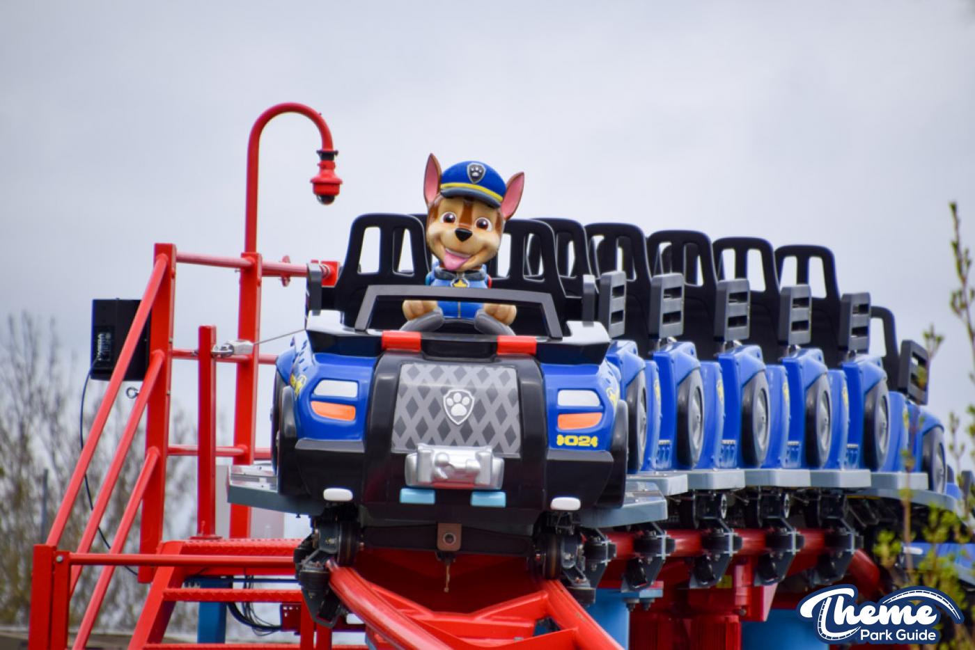 PAW Patrol World Rollercoaster and Rides Testing at Chessington