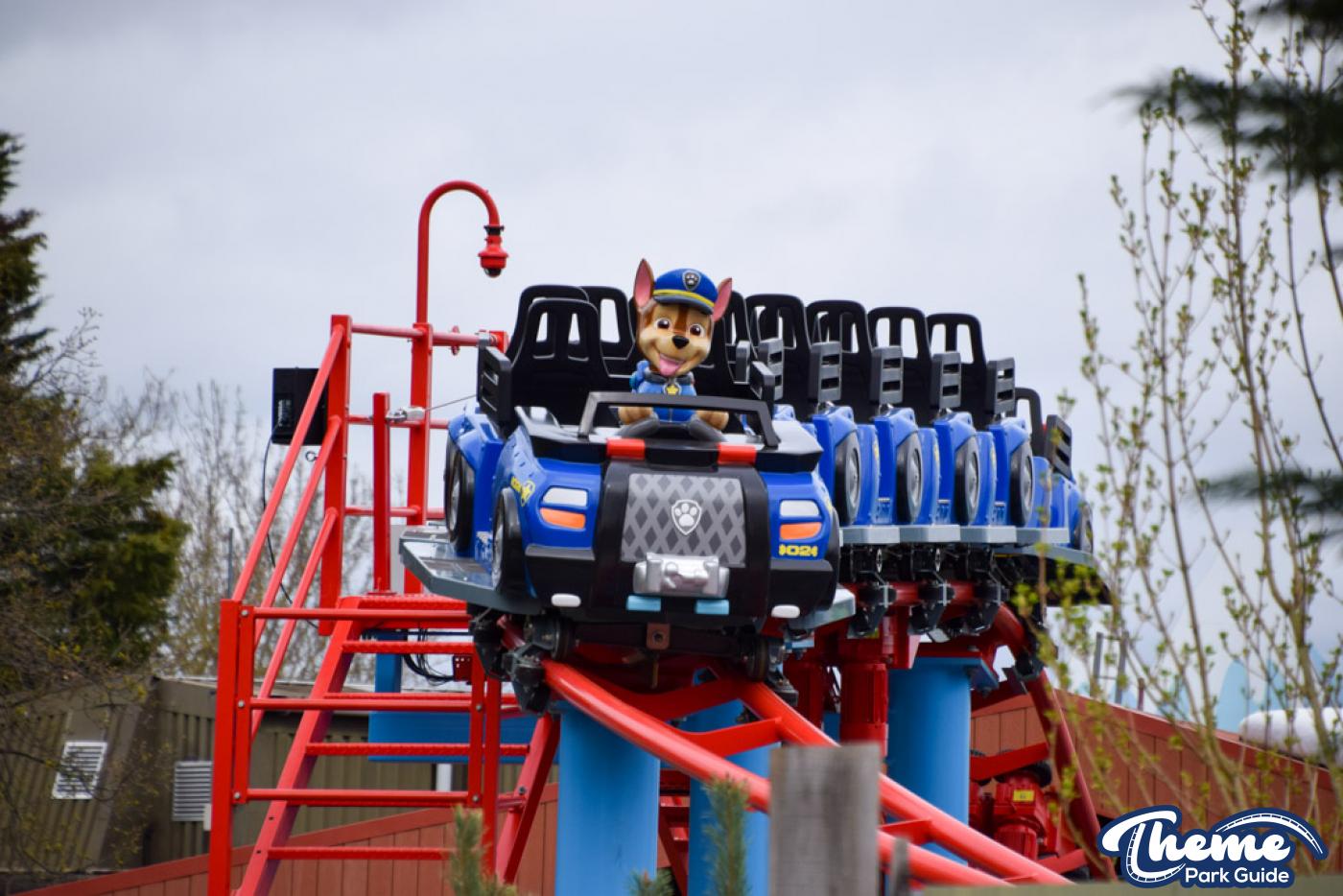 PAW Patrol World Rollercoaster and Rides Testing at Chessington