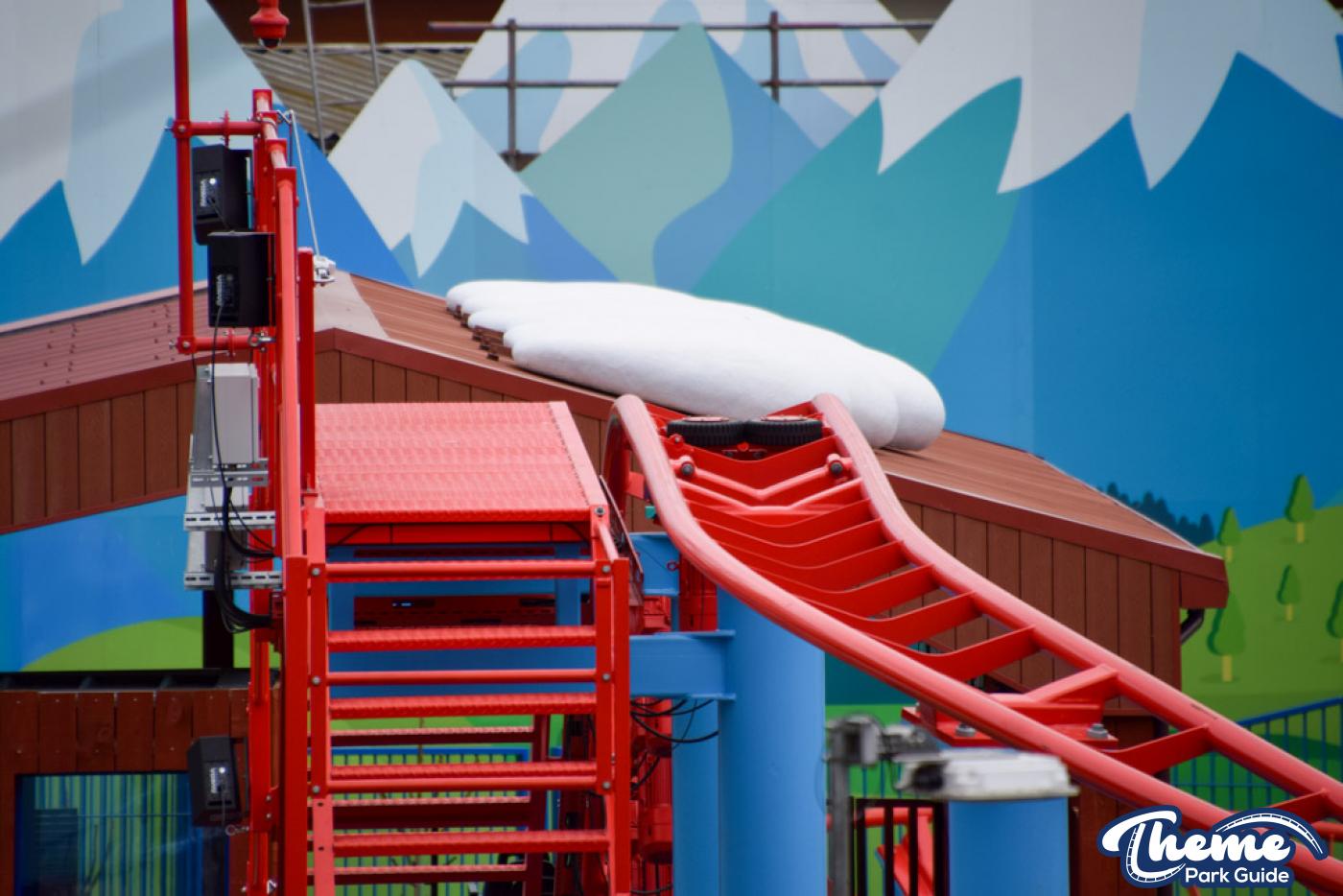 PAW Patrol World Rollercoaster and Rides Testing at Chessington
