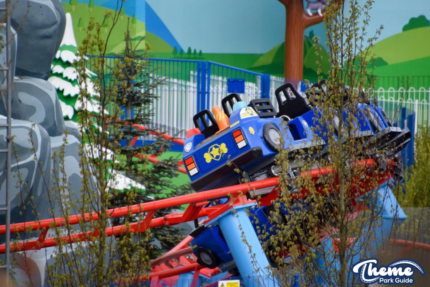 PAW Patrol World Rollercoaster and Rides Testing at Chessington