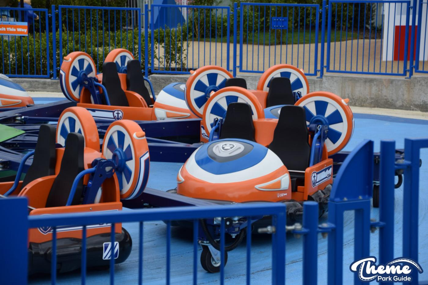 PAW Patrol World Rollercoaster and Rides Testing at Chessington