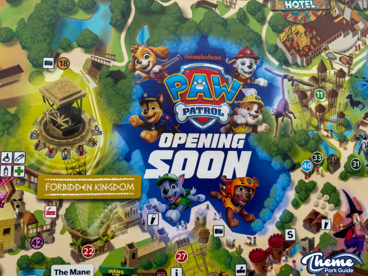 PAW Patrol World Rollercoaster and Rides Testing at Chessington