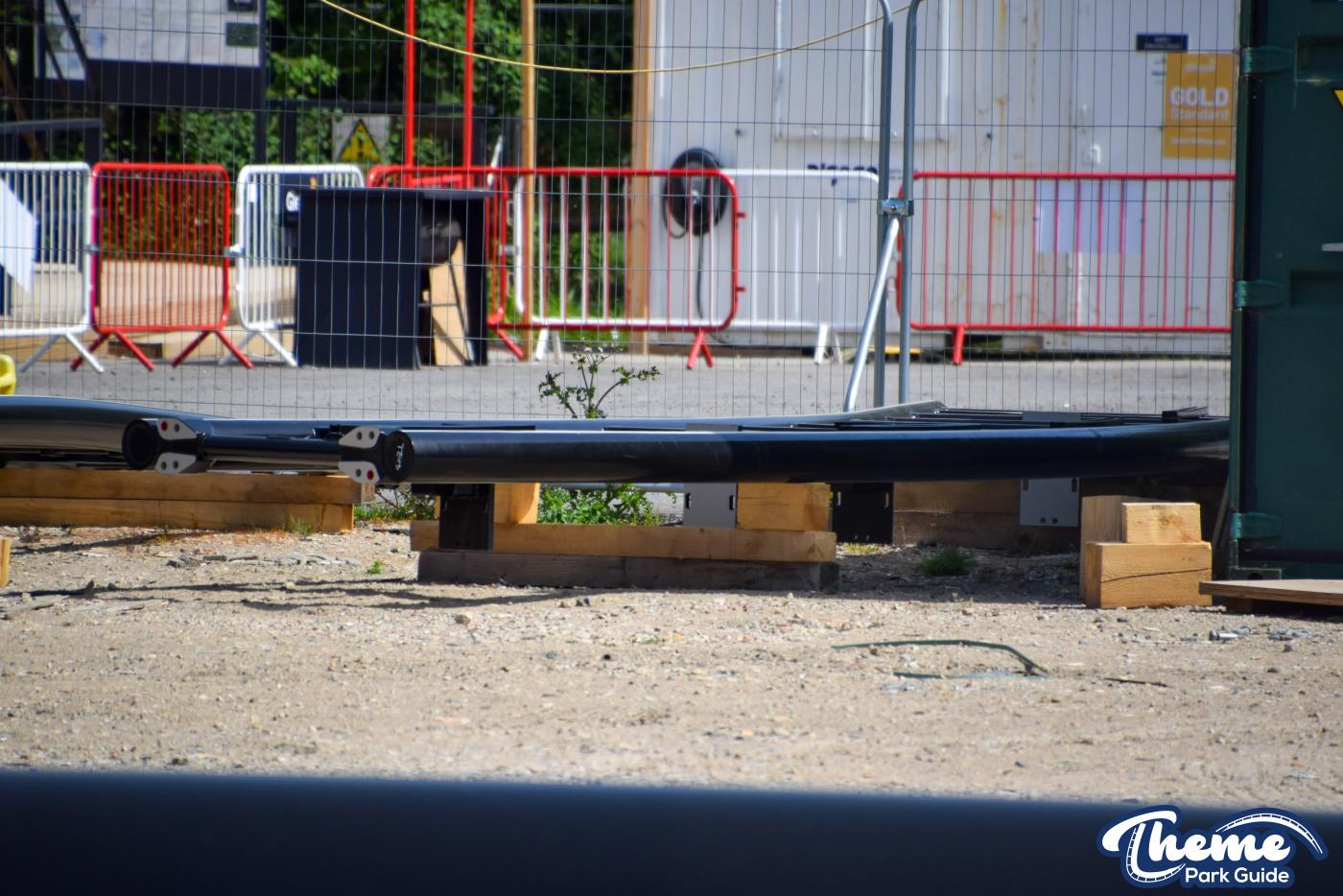 Chessington Minecraft Coaster Update Featuring New Track Delivery
