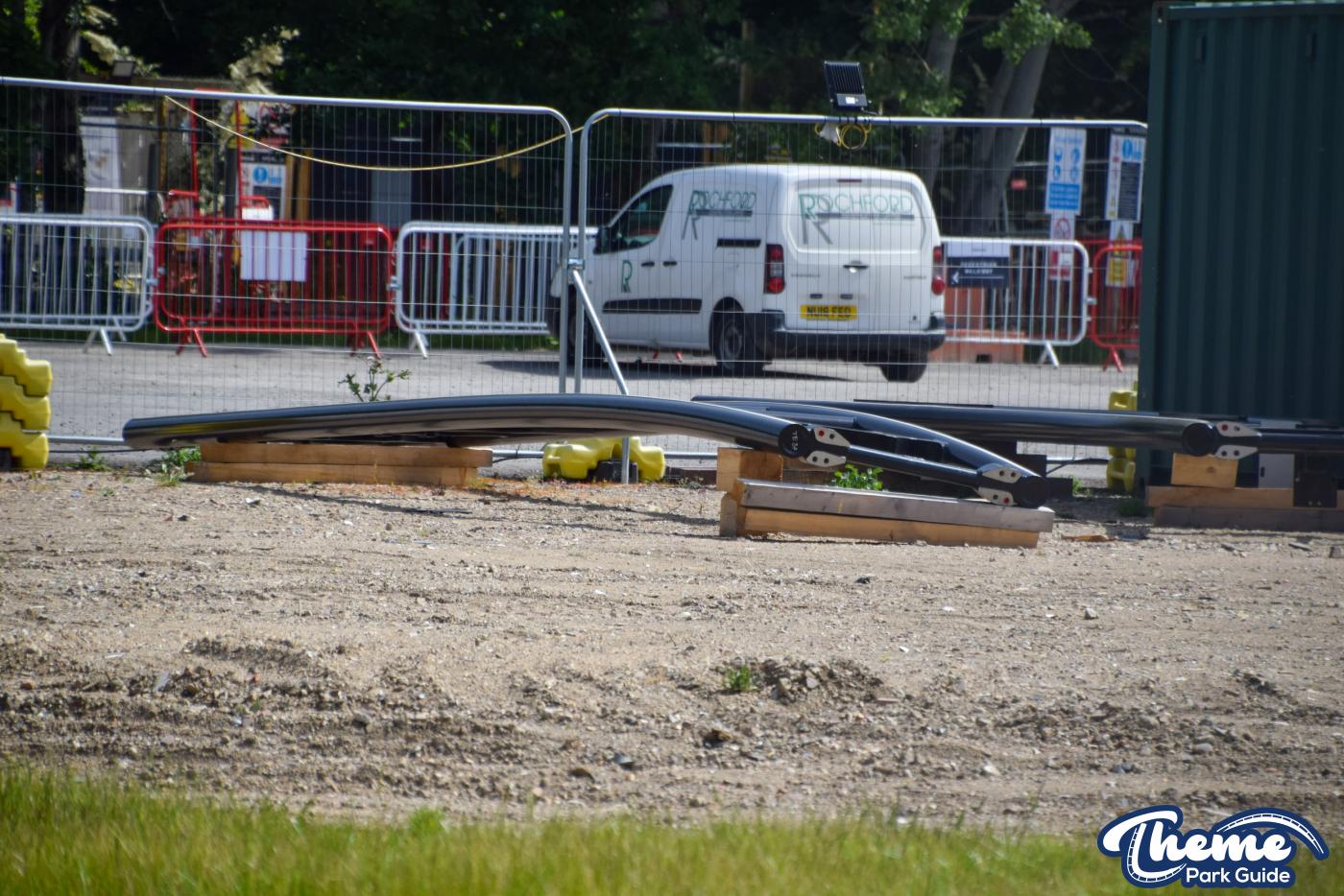 Chessington Minecraft Coaster Update Featuring New Track Delivery