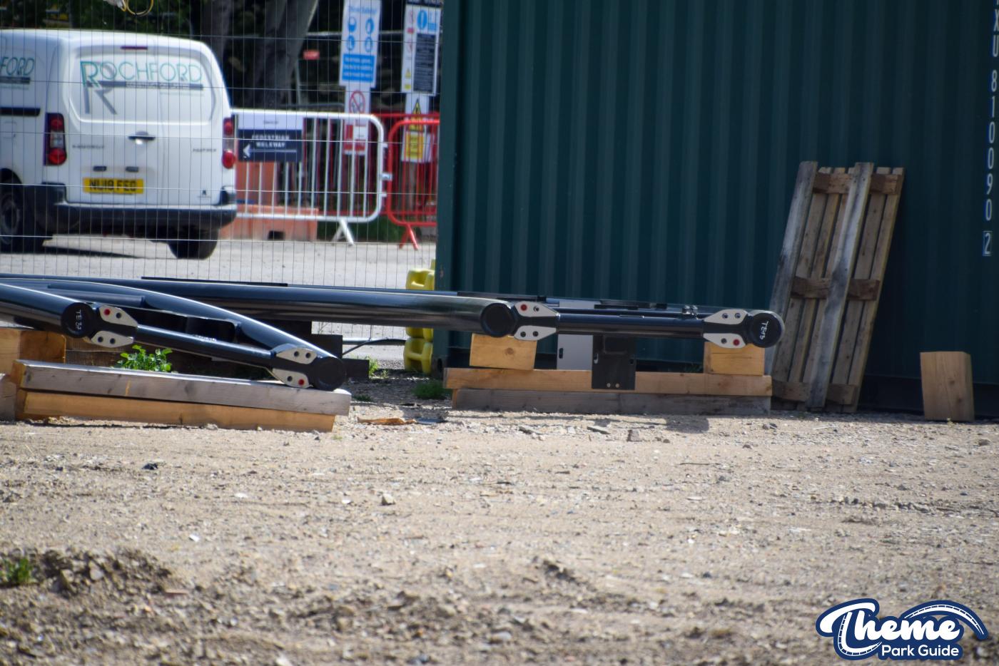 Chessington Minecraft Coaster Update Featuring New Track Delivery