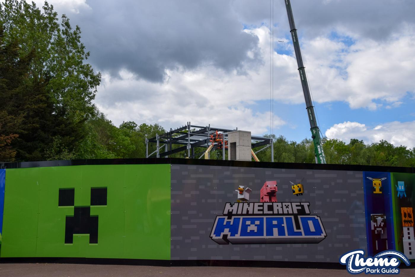 World of Minecraft Station Structure Begins Installation