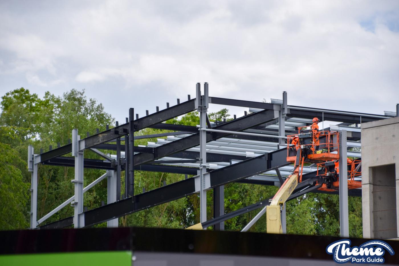World of Minecraft Station Structure Begins Installation