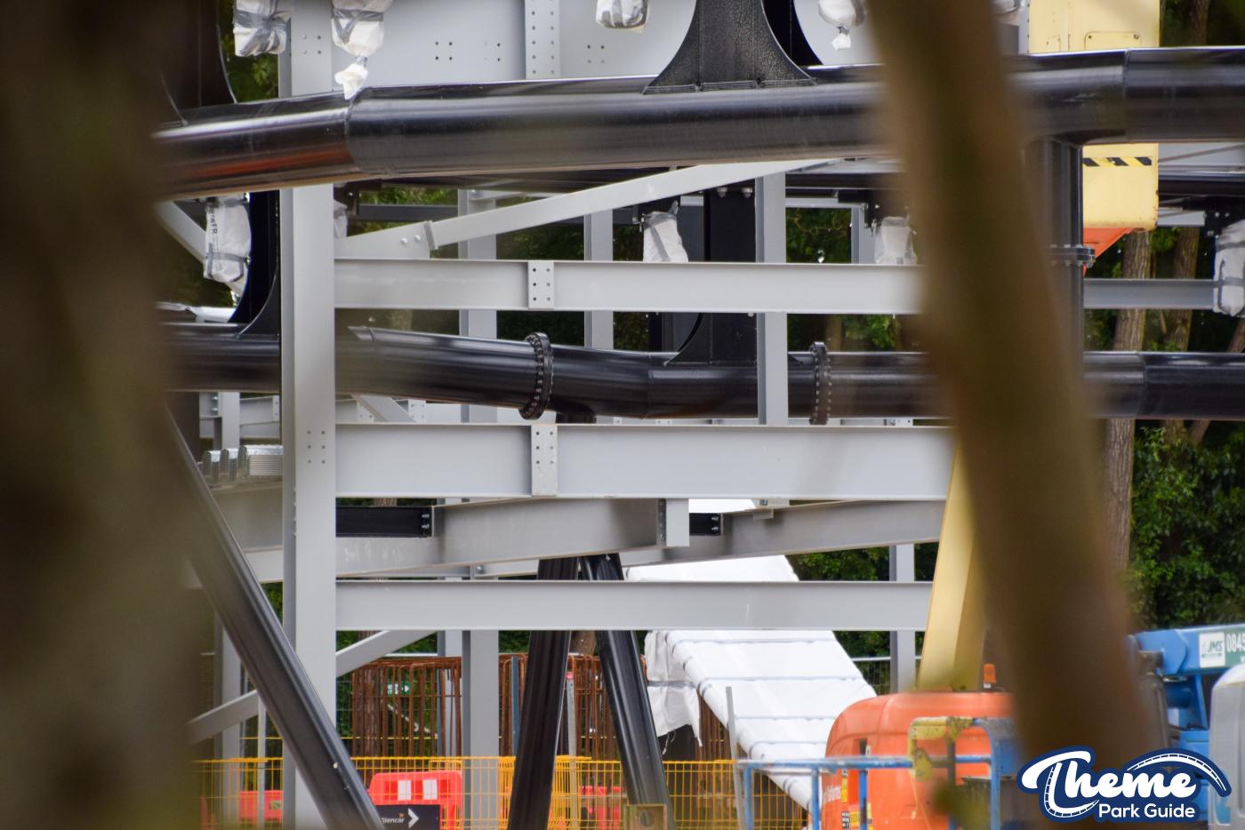 World of Minecraft Station Structure Begins Installation