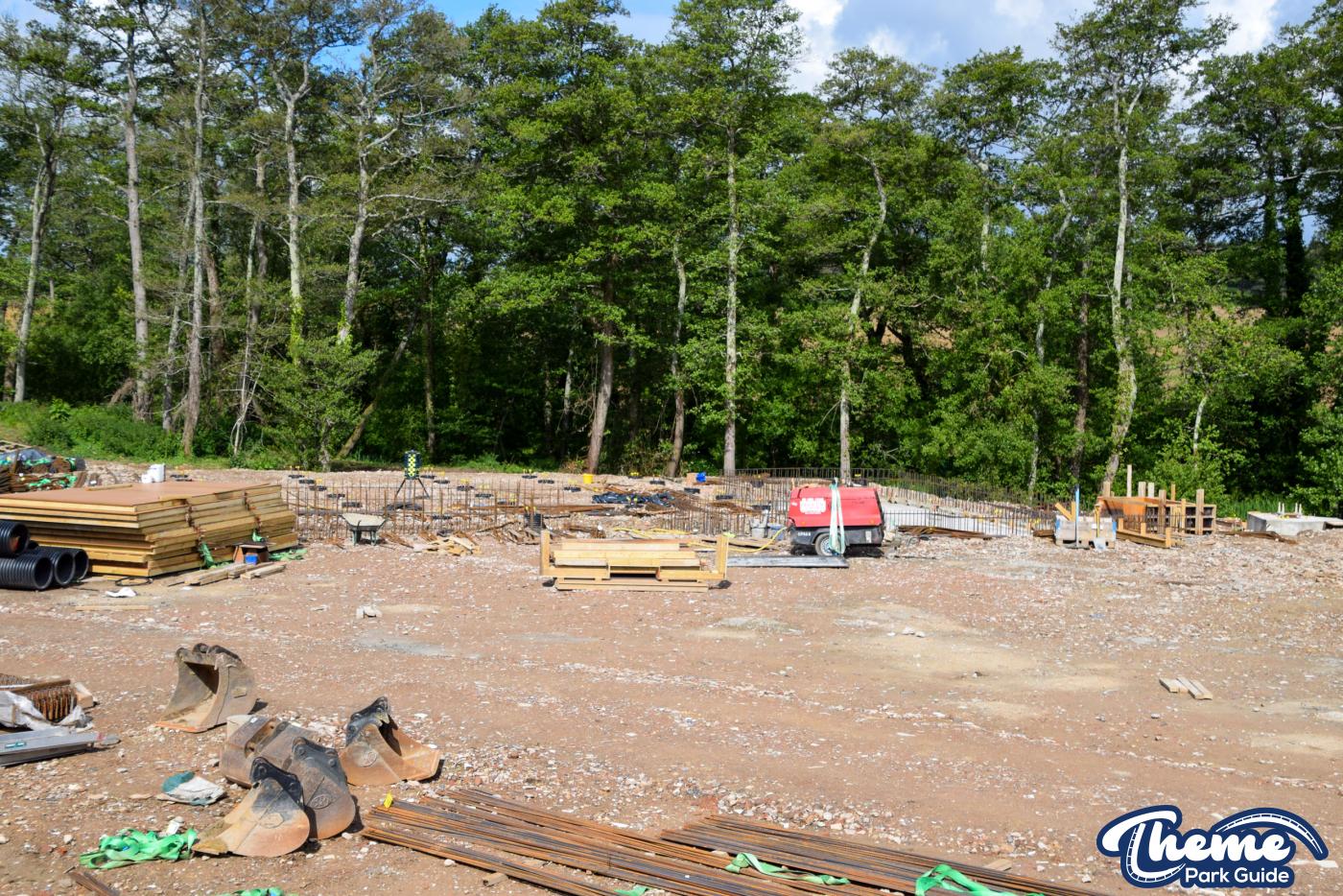 Track Arrives for Serpent's Curse as Construction Continues