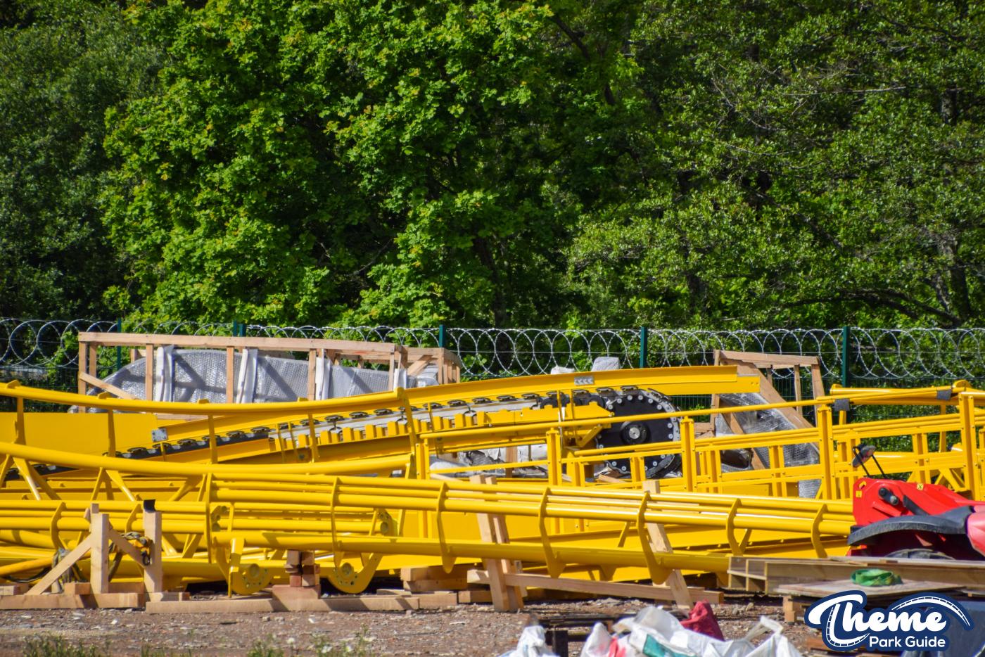 Track Arrives for Serpent's Curse as Construction Continues