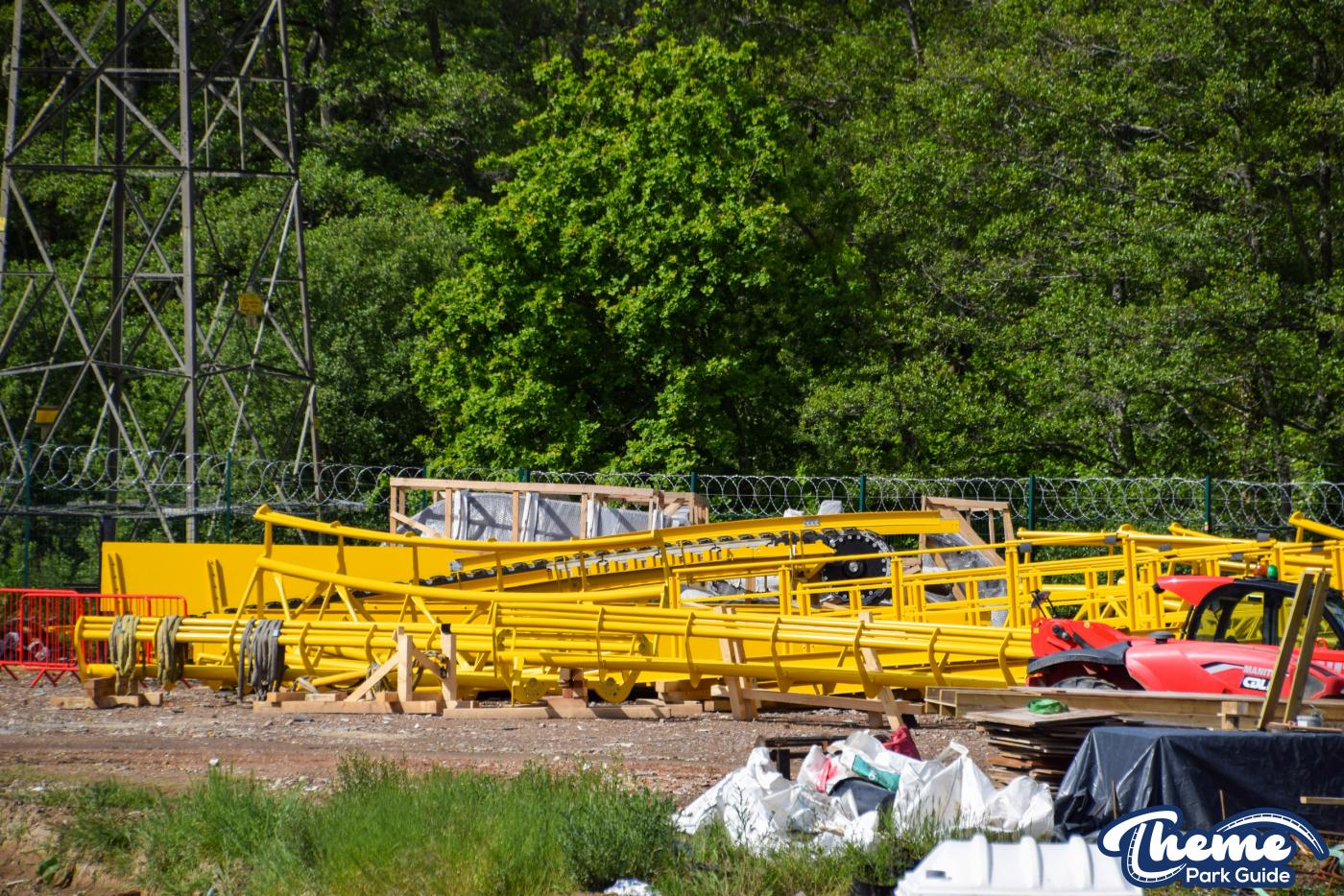 Track Arrives for Serpent's Curse as Construction Continues