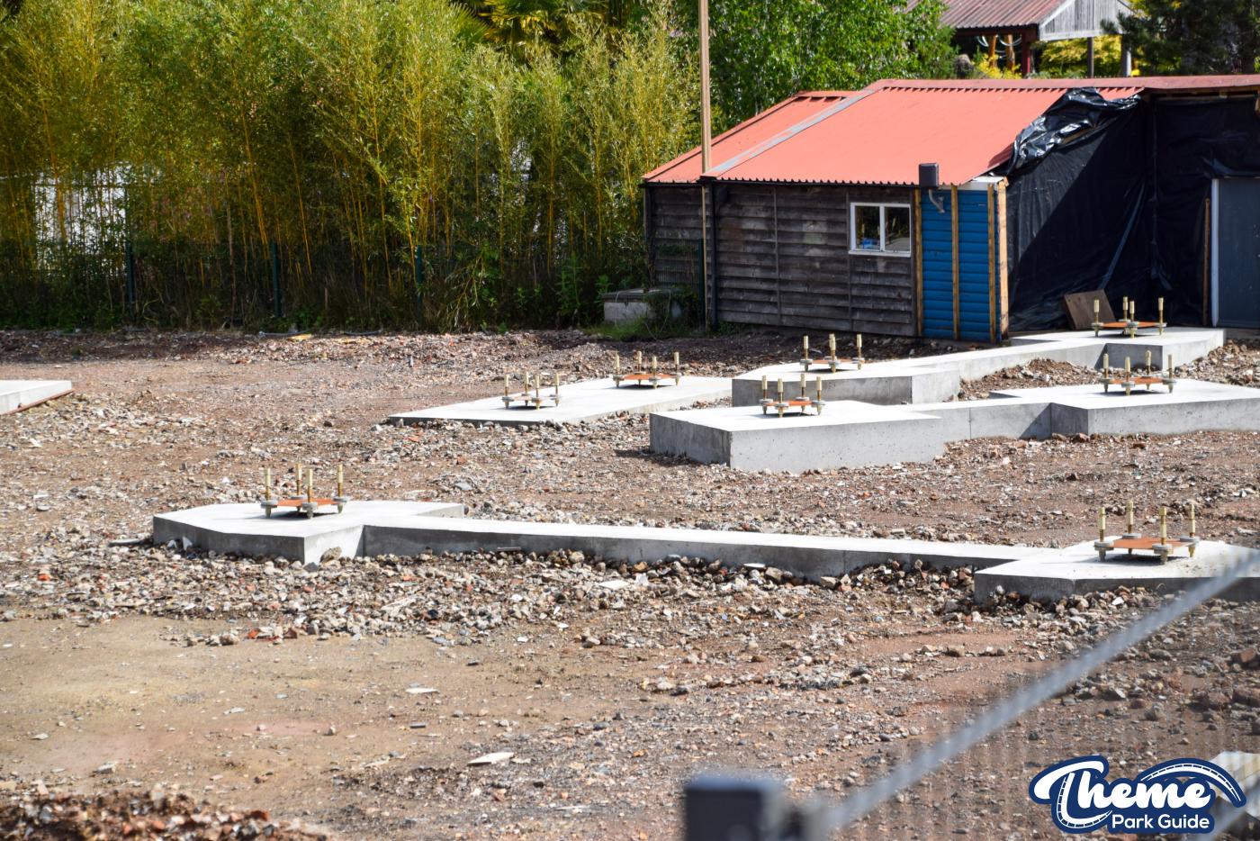 Track Arrives for Serpent's Curse as Construction Continues