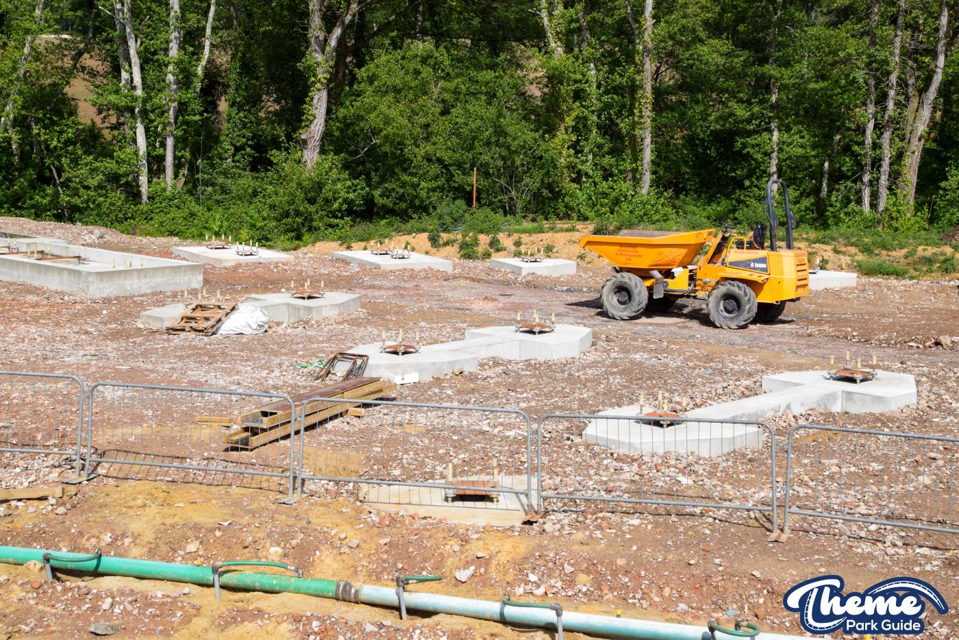 Track Arrives for Serpent's Curse as Construction Continues