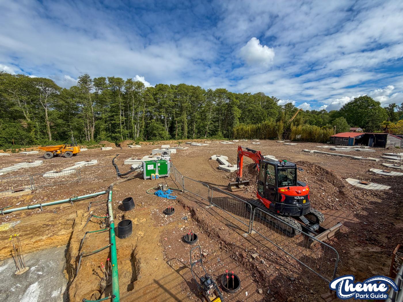 Track Arrives for Serpent's Curse as Construction Continues