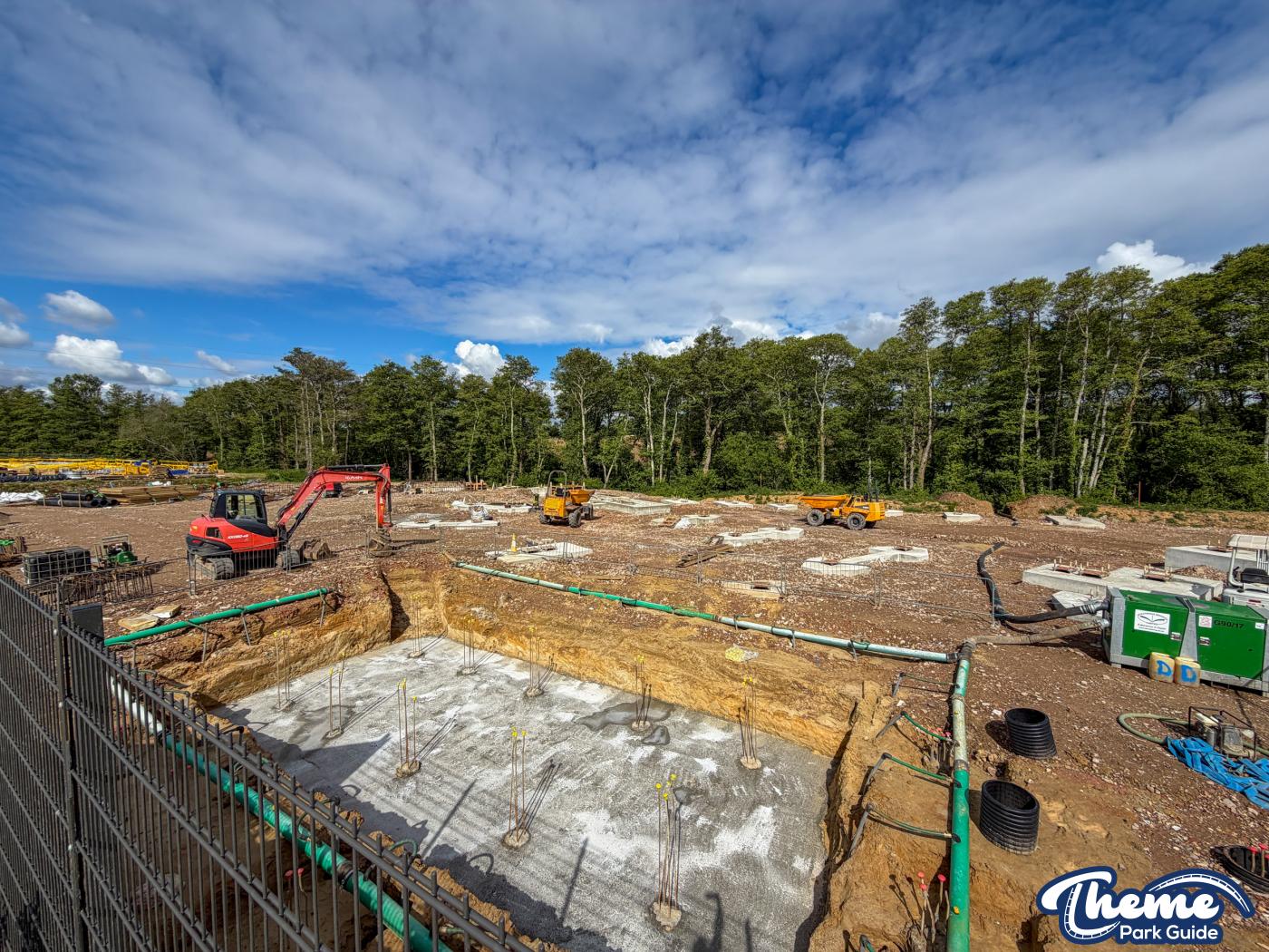 Track Arrives for Serpent's Curse as Construction Continues