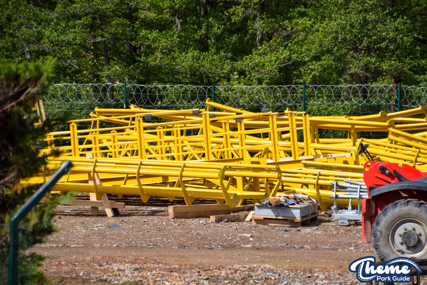 Track Arrives for Serpent's Curse as Construction Continues