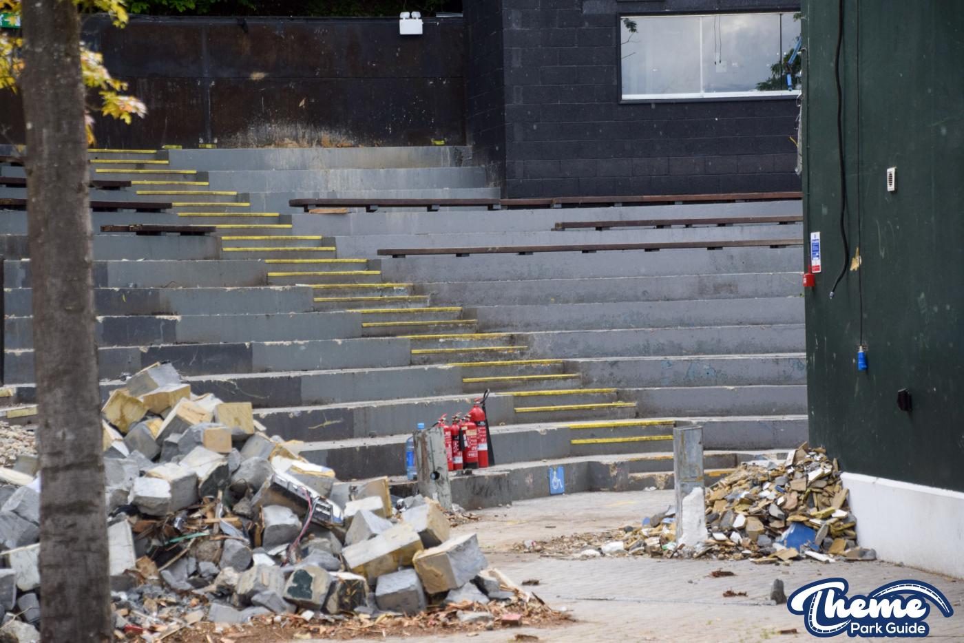 More of the LEGO Studios 4D Theatre Removed