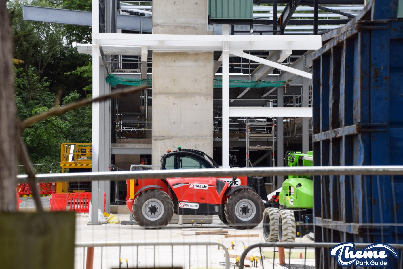 Chessington Minecraft Coaster Track Reveals Launch and Possible Spike