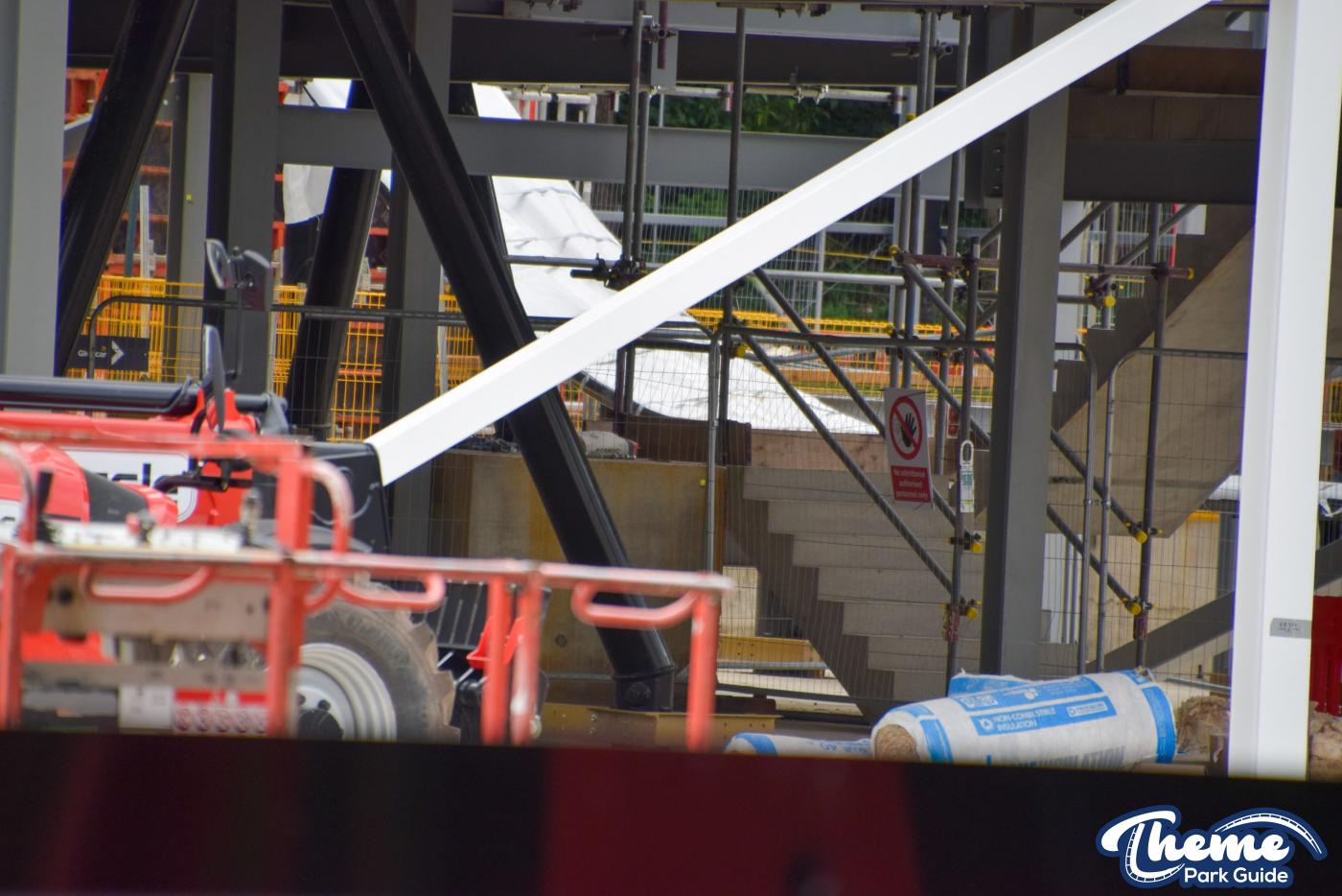 Chessington Minecraft Coaster Track Reveals Launch and Possible Spike