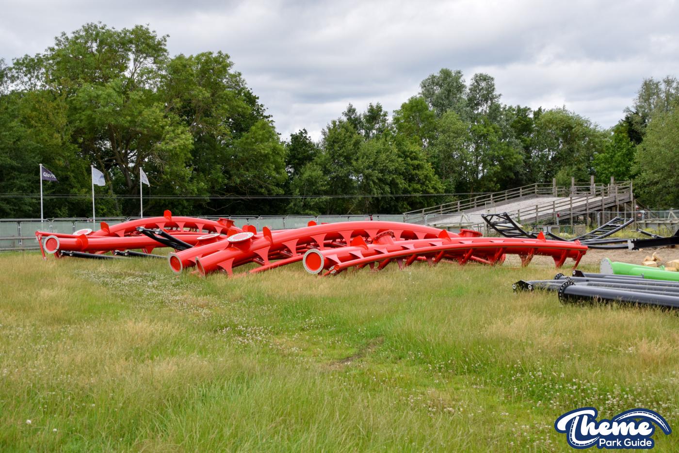 Chessington Minecraft Coaster Track Reveals Launch and Possible Spike